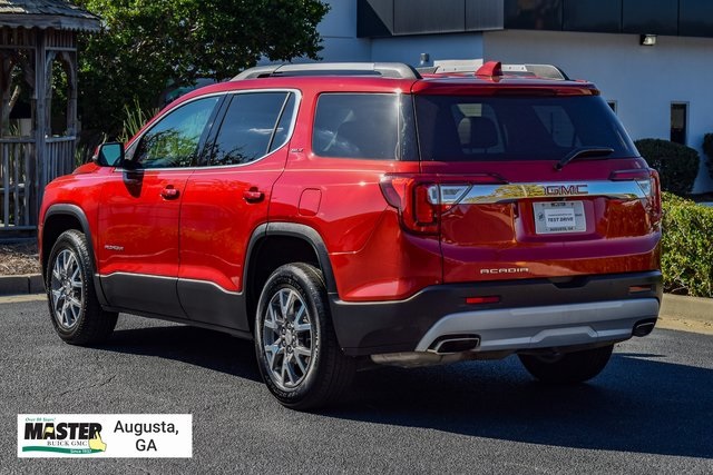 Used 2021 GMC Acadia SLT with VIN 1GKKNML49MZ187745 for sale in Augusta, GA