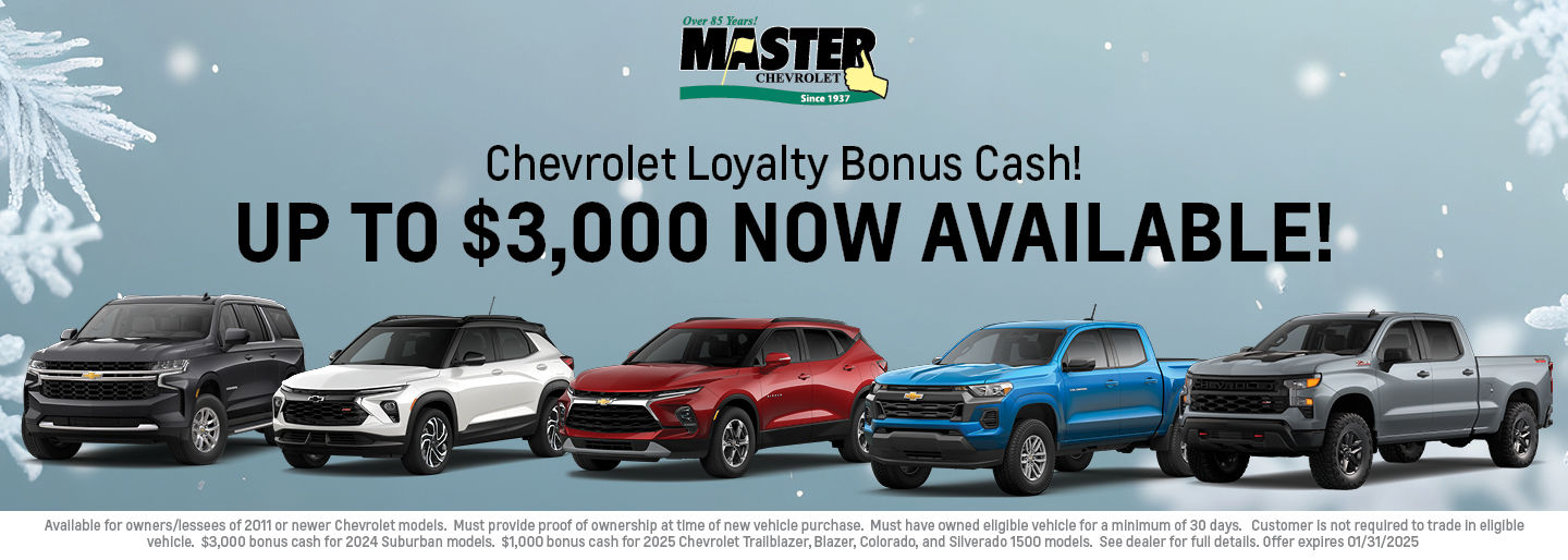 Chevy Bonus Cash